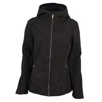 Spyder Arc Novelty Hoody Soft Shell Jacket - Women's - Tweed / Black