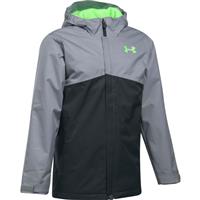 Under Armour UA Coldgear Infrared Freshies Jacket - Boy's - Steel / Anthracite / Lime