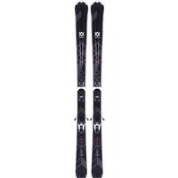 Volkl Flair 73 Black Skis with vMotion1 Bindings - Women's