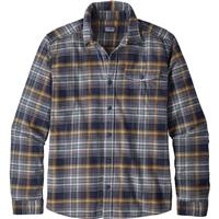 Patagonia Long Sleeve Lightweight Fjord Flannel Shirt - Men's - Rozman / Navy Blue (ROZN)