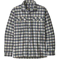 Patagonia Long Sleeve Fjord Flannel Shirt - Men's - Castroville / Oyster White
