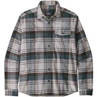 Patagonia Long Sleeve Lightweight Fjord Flannel Shirt - Men's - Buttes / Tailored Grey