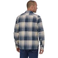 Patagonia L/S Organic Cotton Midweight Fjord Flannel Shirt - Men's - Live Oak / Smolder Blue (LOSM)