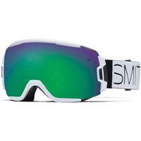 Smith Vice Goggle - White Block Frame with Green Sol-X Lens