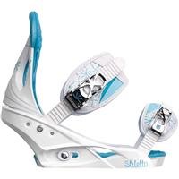 Burton Stiletto Snowboard Bindings - Women's - White / Blue