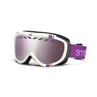 Smith Transit Goggle - Women's - White/Coral Stereo Frame with Ignitor Mirror Lens