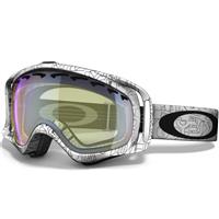 Oakley Crowbar Goggle - White Factory Text Frame / H.I. Yellow Lens (57-103)