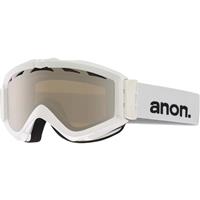 Anon Figment Goggle - White Frame / Silver Amber Lens