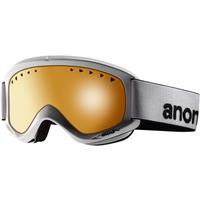 Anon Helix Goggle - White Frame with Amber Lens