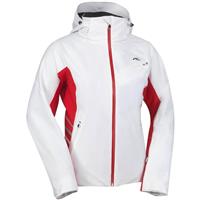 Kjus Oracle Jacket - Women's - White / High Risk Red
