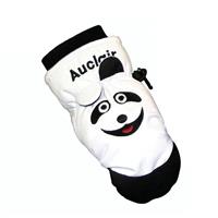 Auclair Petting Zoo Mittens - Youth - White Robbie Raccoon