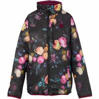 Burton Flex Puffy Jacket - Youth - Sangria / Highland Flower