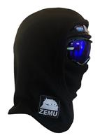 Zemu Apparel Over the Helmet Hood - Youth - Black