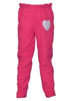 Zemu Little Girls Fleece Pant - Girl's - Pink / Fuchsia