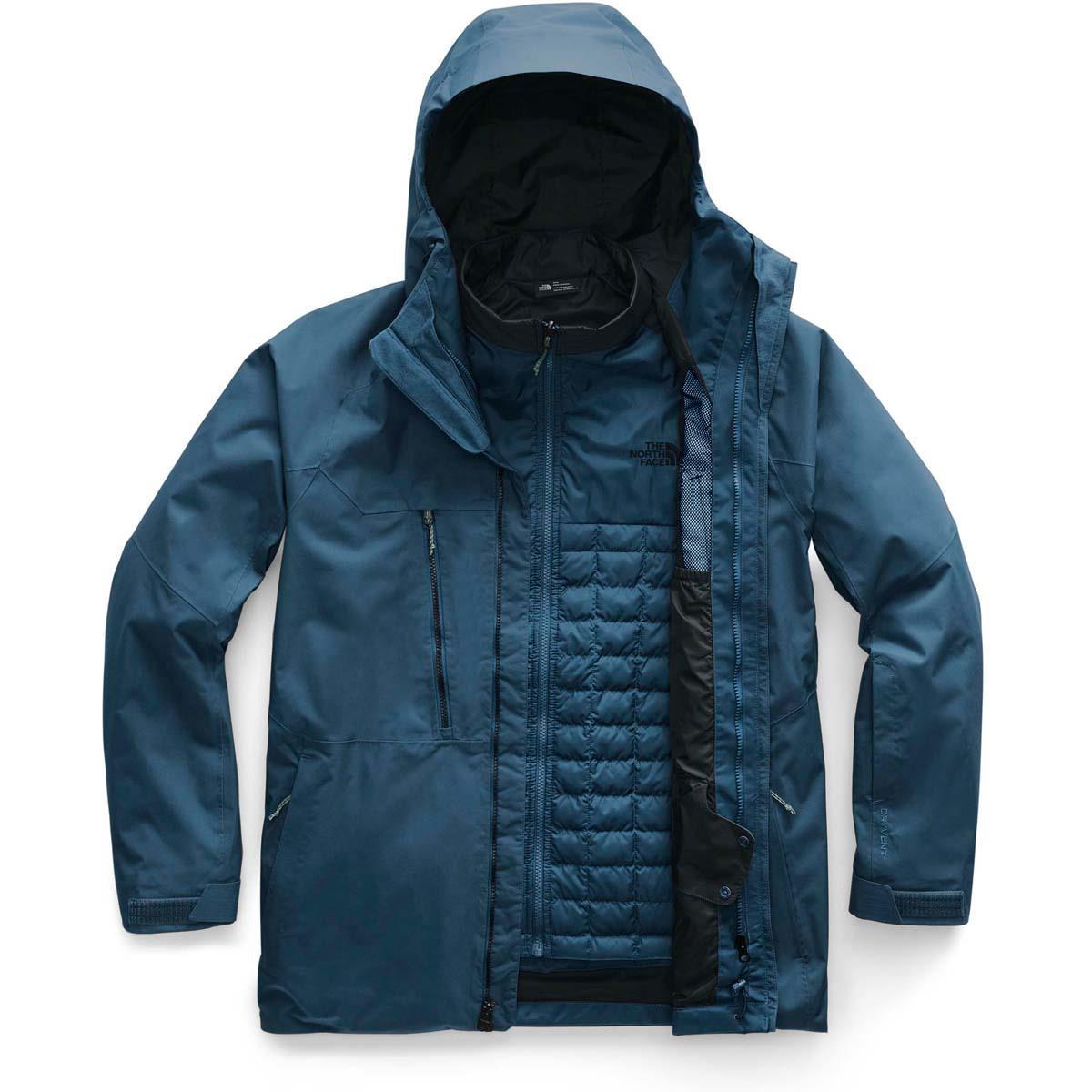 the north face men's thermoball snow triclimate jacket