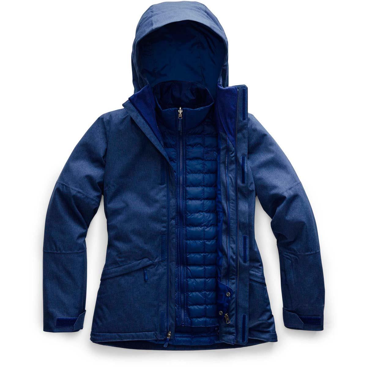 tnf thermoball snow triclimate