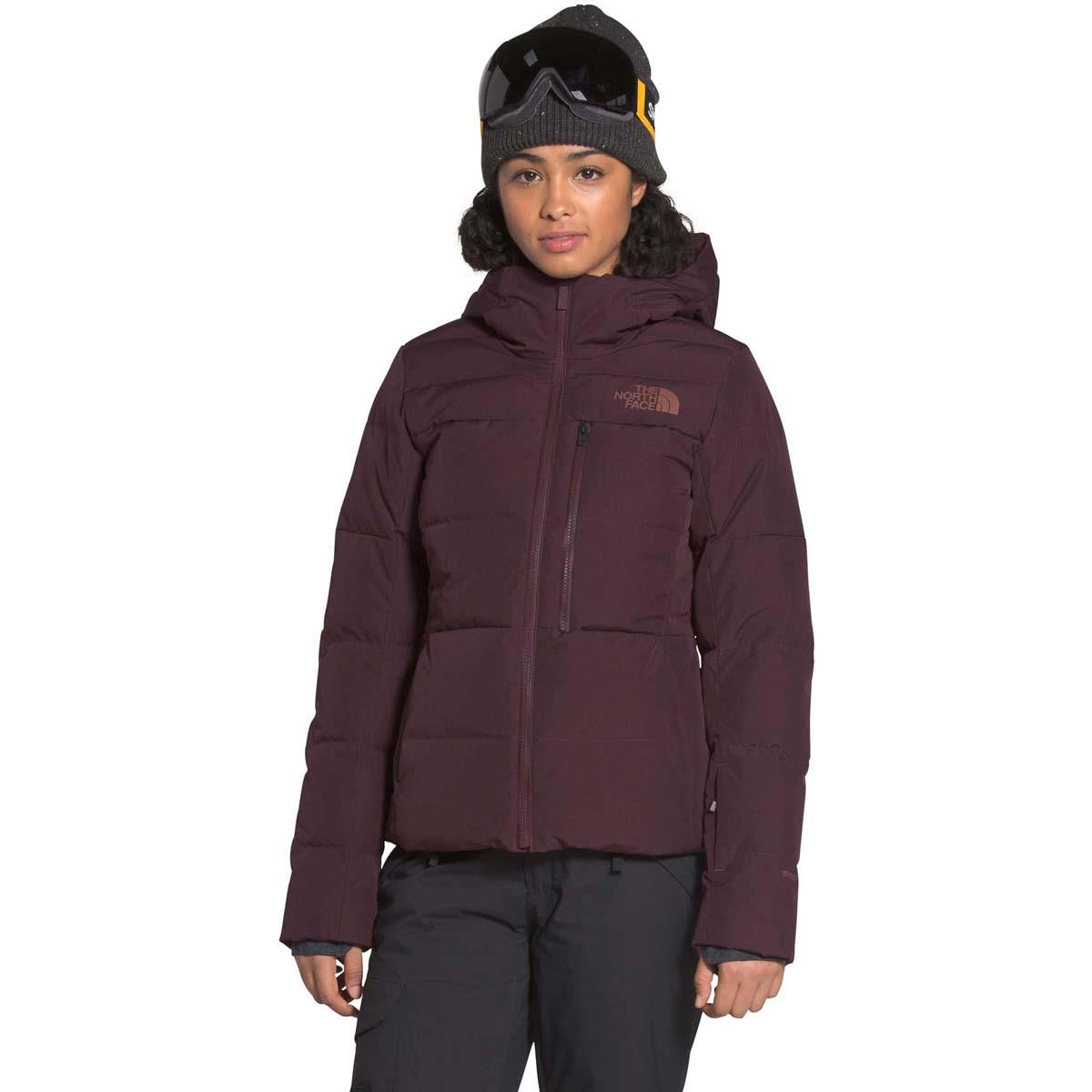 the north face heavenly down hooded puffer jacket