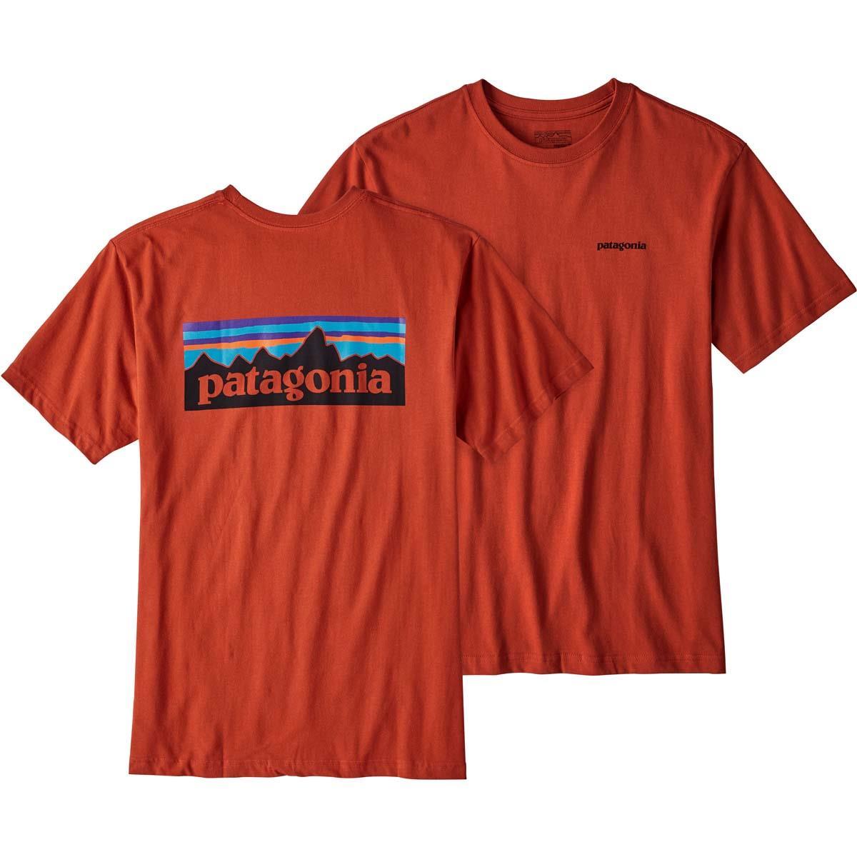 patagonia red t shirt