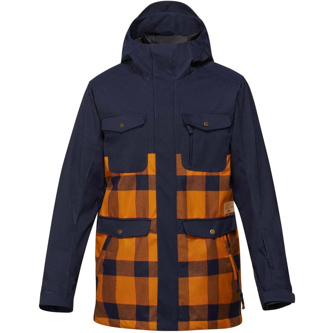 quiksilver reply snowboard jacket