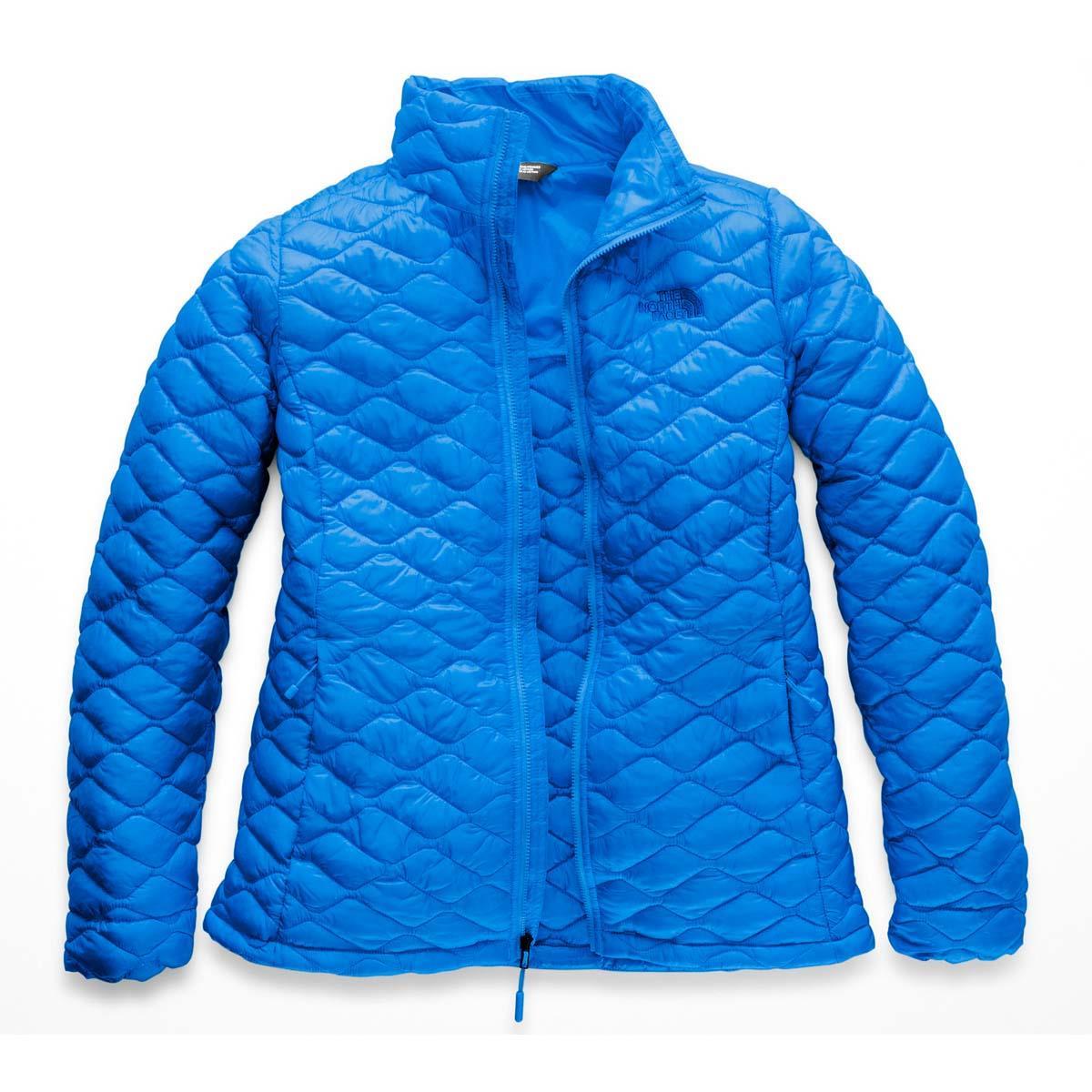 north face women's thermoball long jacket